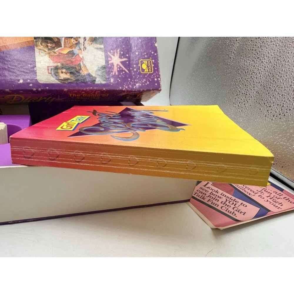1991 Girl Talk Secret Diary Game Golden 5058 Secrets & Surprises : Read